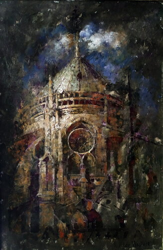 Notre-Dame Cathedral von Helen Illichova, Malerei kaufen auf Singulart