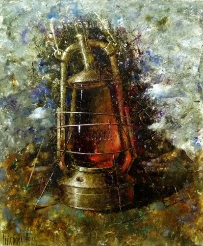 Light in the Twilight van Helen Illichova, Schilderij te koop op Singulart