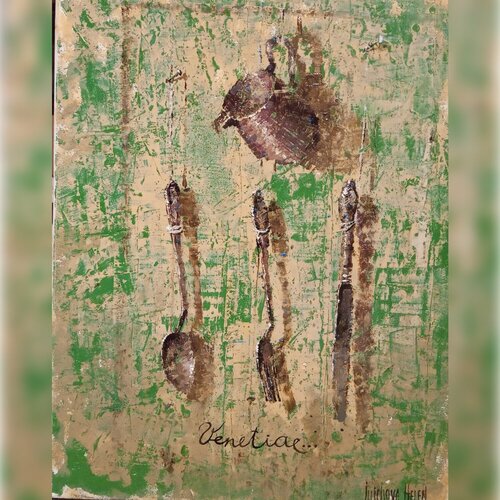 Venetian Plaster von Helen Illichova, Malerei kaufen auf Singulart