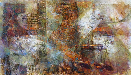 Liknodia – House of Art van Helen Illichova, Schilderij te koop op Singulart