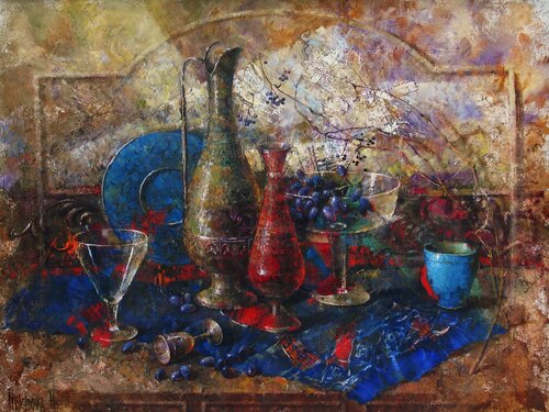 The Ceremony von Helen Illichova, Malerei kaufen auf Singulart