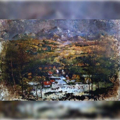 The Path to Your Summit van Helen Illichova, Schilderij te koop op Singulart