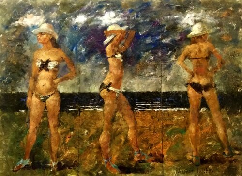 Even Tan van Helen Illichova, Schilderij te koop op Singulart