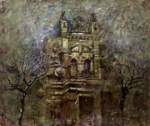 Snow Patina van Helen Illichova, Schilderij te koop op Singulart