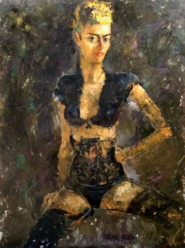 Fragile Beauty by Helen Illichova, Painting for Sale on Singulart