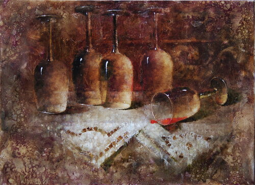 The Last Drop von Helen Illichova, Malerei kaufen auf Singulart