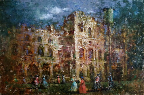 Saint-Petit. Small Palace van Helen Illichova, Schilderij te koop op Singulart