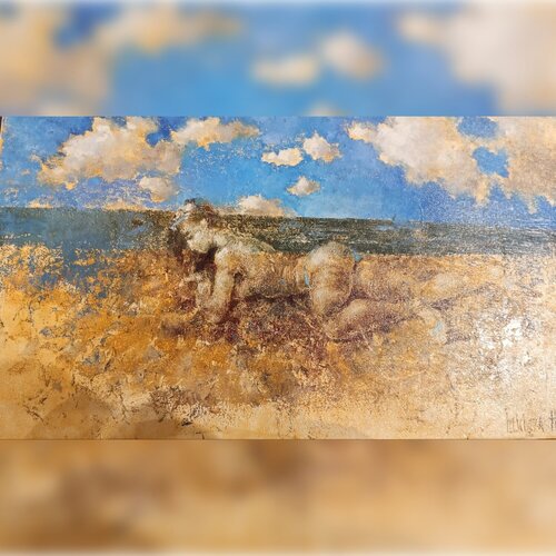 Hot Sand van Helen Illichova, Schilderij te koop op Singulart