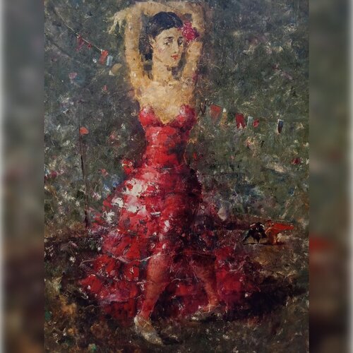 Corrida von Helen Illichova, Malerei kaufen auf Singulart