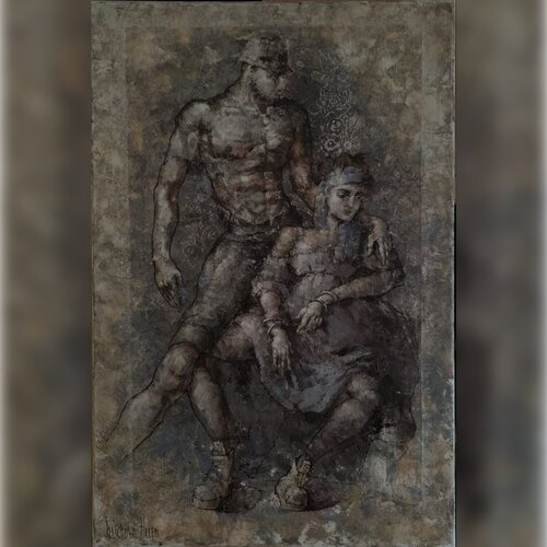 Tender Touch di Helen Illichova, Pittura in vendita su Singulart