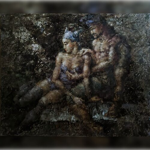 Forbidden Twilight by Helen Illichova, Painting for Sale on Singulart