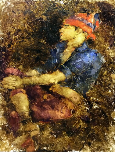 The Sleeping Corsair van Helen Illichova, Schilderij te koop op Singulart