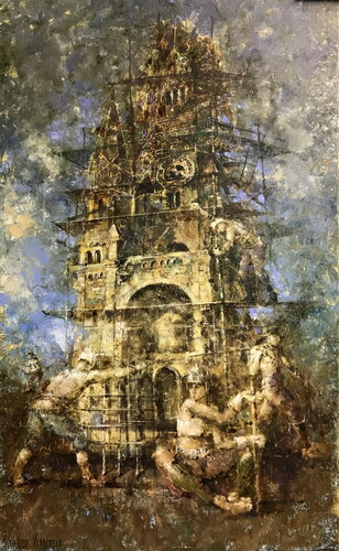 The Founders di Helen Illichova, Pittura in vendita su Singulart