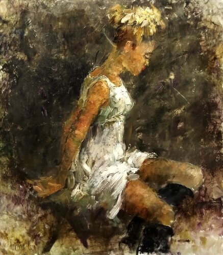 Justinia de Helen Illichova, Pintura a la venta en Singulart