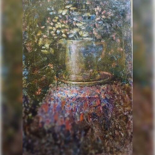 Silk Carpet by Helen Illichova, Painting for Sale on Singulart