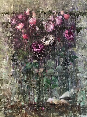 Forgotten Little Shoes di Helen Illichova, Pittura in vendita su Singulart