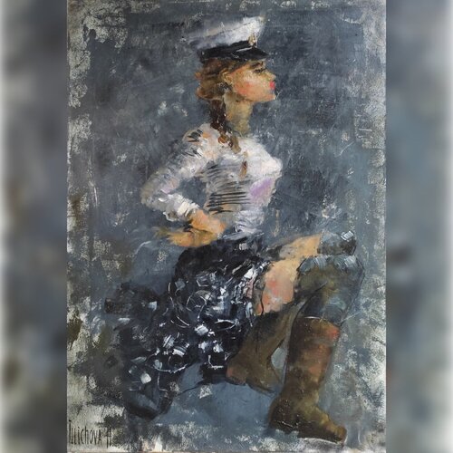 The Scent of the Sea Breeze by Helen Illichova, Painting for Sale on Singulart