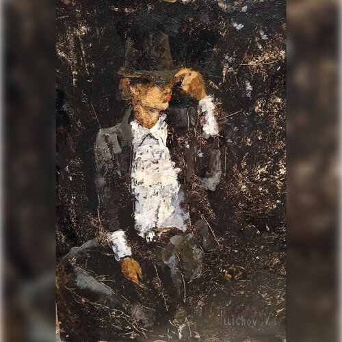 Love for Michael I van Helen Illichova, Schilderij te koop op Singulart