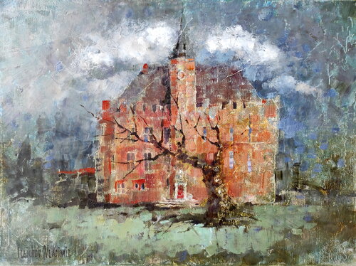 Local Resident van Helen Illichova, Schilderij te koop op Singulart