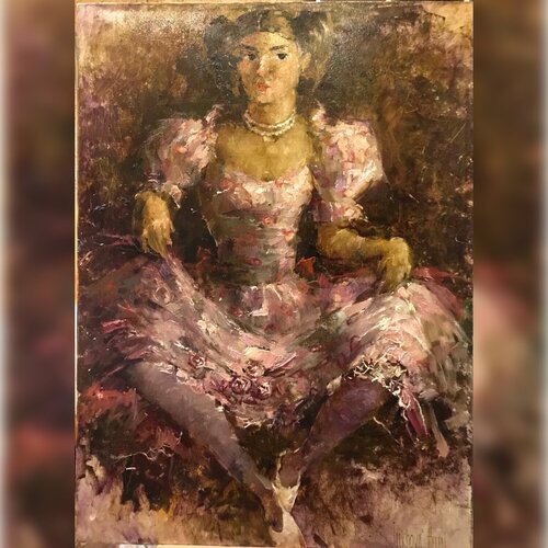 Little Rose par Helen Illichova, Peinture en vente sur Singulart