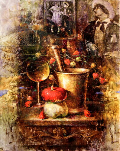 The Precious Necessity of Frivolity van Helen Illichova, Schilderij te koop op Singulart