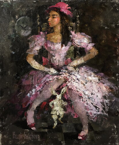 Malvina by Helen Illichova, Painting for Sale on Singulart