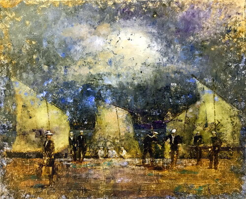 Road to the Elements van Helen Illichova, Schilderij te koop op Singulart