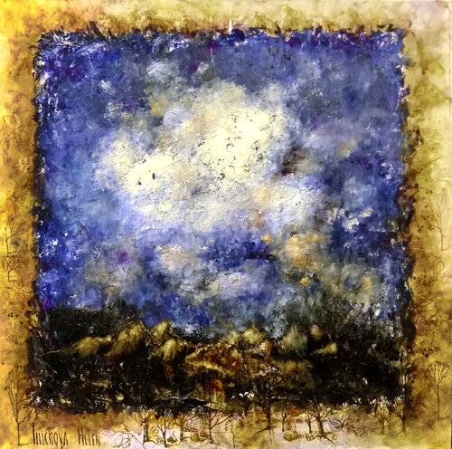 Looking Up van Helen Illichova, Schilderij te koop op Singulart