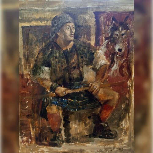 Highlander par Helen Illichova, Peinture en vente sur Singulart