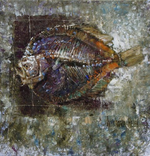 Deep-Sea Fish von Helen Illichova, Malerei kaufen auf Singulart