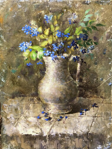 Lazurite by Helen Illichova, Painting for Sale on Singulart