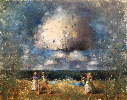 Passing By by Helen Illichova, Painting for Sale on Singulart