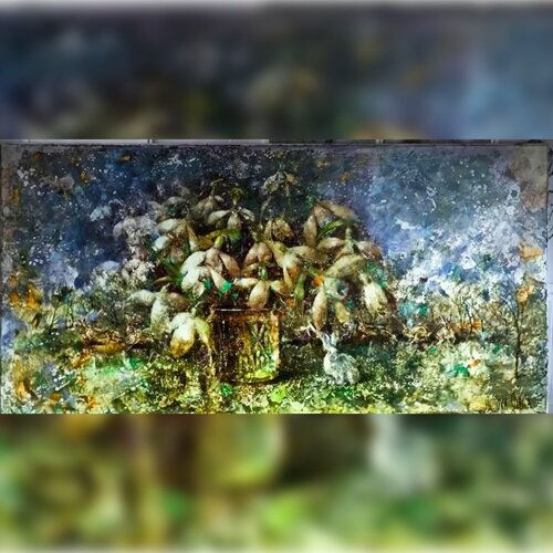 Winter is Behind us by Helen Illichova, Painting for Sale on Singulart