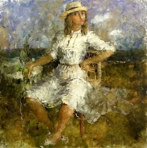 Cloud di Helen Illichova, Pittura in vendita su Singulart