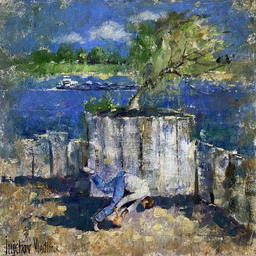 Forward Roll by Helen Illichova, Painting for Sale on Singulart