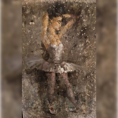 Backstage by Helen Illichova, Painting for Sale on Singulart
