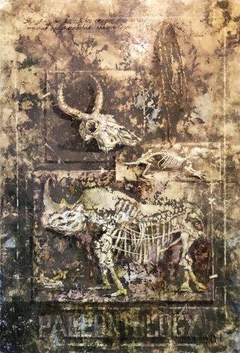 Forces of Gravity by Helen Illichova, Painting for Sale on Singulart