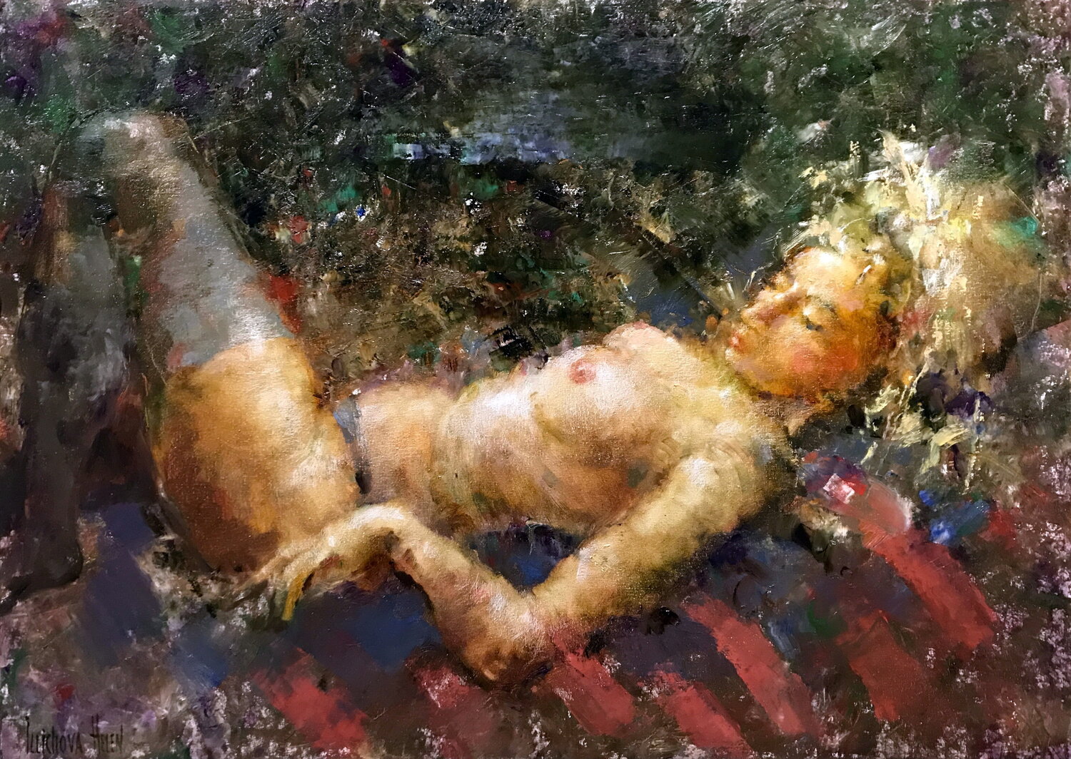 Striped Flag Helen Illichova