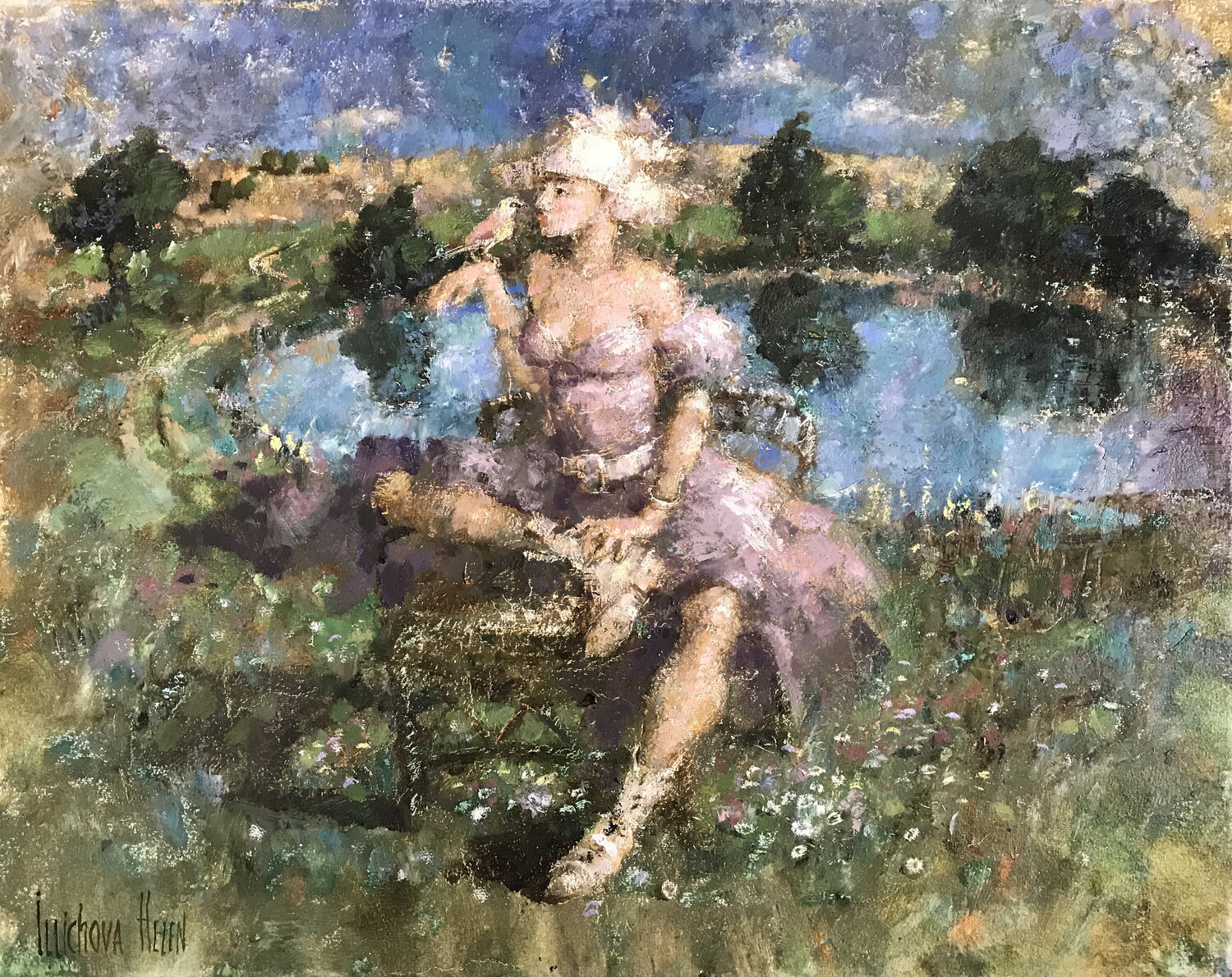 Walk by the Lake Helen Illichova