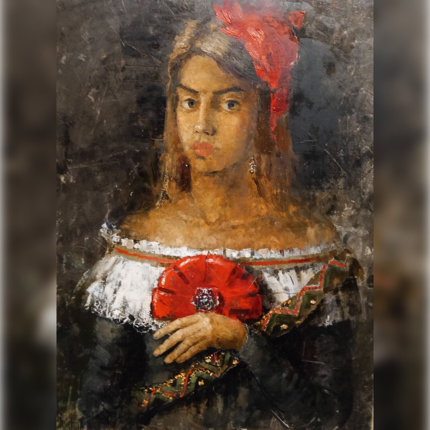 Morning of the Infanta Helen Illichova Dipinto originale in vendita