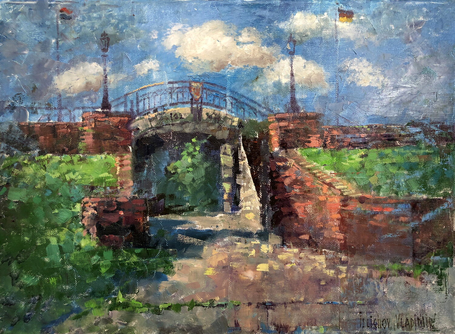 Small Bridge on the Embankment Helen Illichova