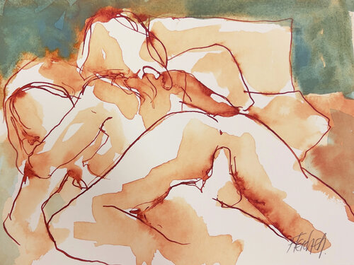 When you want to do it again by Stewart Fletcher, Work on Paper for Sale on Singulart