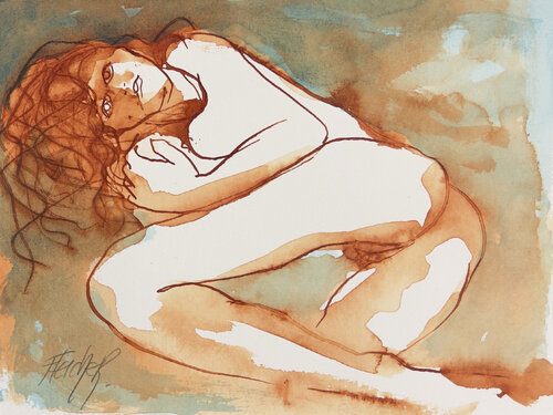 When I dream of making love with you by Stewart Fletcher, Work on Paper for Sale on Singulart