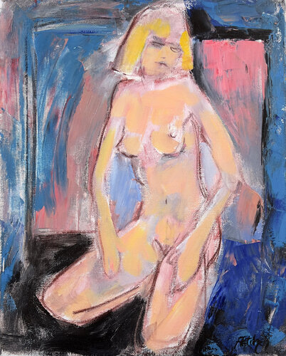 Christine Kneeling von Stewart Fletcher, Malerei kaufen auf Singulart