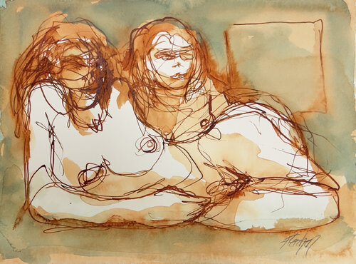 I can't love you the way I'm supposed to par Stewart Fletcher, Œuvre sur papier en vente sur Singulart