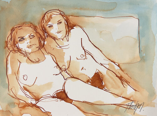 After all is said and done there is only love by Stewart Fletcher, Work on Paper for Sale on Singulart