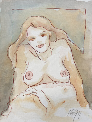 You look so young when we make love van Stewart Fletcher, Werk op papier te koop op Singulart