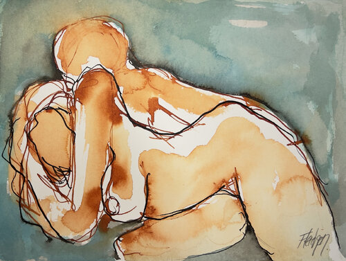 I love feeling your hands on me from behind di Stewart Fletcher, Opera su carta in vendita su Singulart