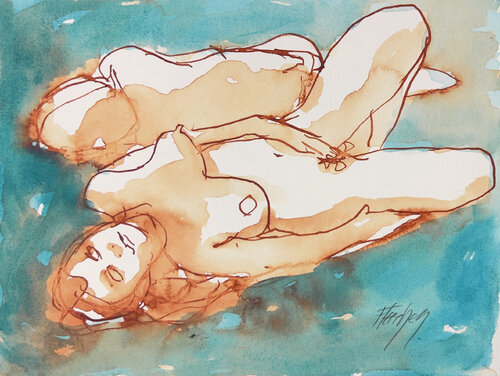 I need to feel you inside me by Stewart Fletcher, Work on Paper for Sale on Singulart