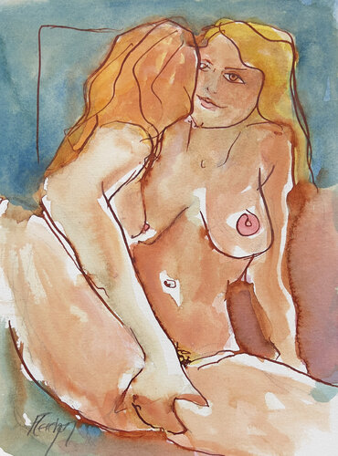 I love looking into your eyes when you cum di Stewart Fletcher, Opera su carta in vendita su Singulart